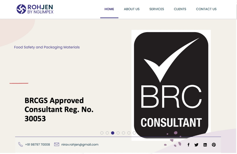 NGL Impex – Export & Import Business Website